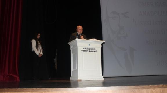 Ömer Nasuhi Bilmen Anadolu İmamhatip Lisesi 12 Mart Mehmet Akif Ersoy´u Anma ve İstiklal Marşının Kabulü Programı 