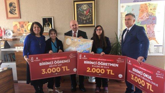 Mustafa Barut Mesleki ve Teknik Anadolu Lisesi "söz konuSU olunca" yarışması il birincisi