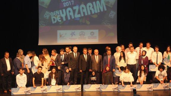 2017 "BEN DE YAZARIM" KOMPOZİSYON YARIŞMASI ÖDÜL TÖRENİ YAPILDI