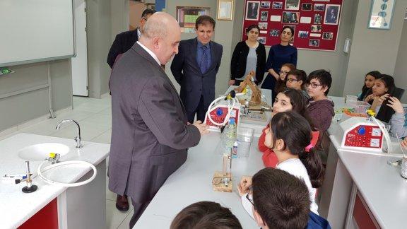 Fatih Sultan Mehmet Ortaokulu Fen Laboratuvarı ve Fen Sokağı Açılışı