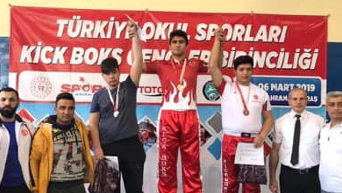 İsmet Aktar MTAL Öğrencimiz Türkiye Şampiyonu