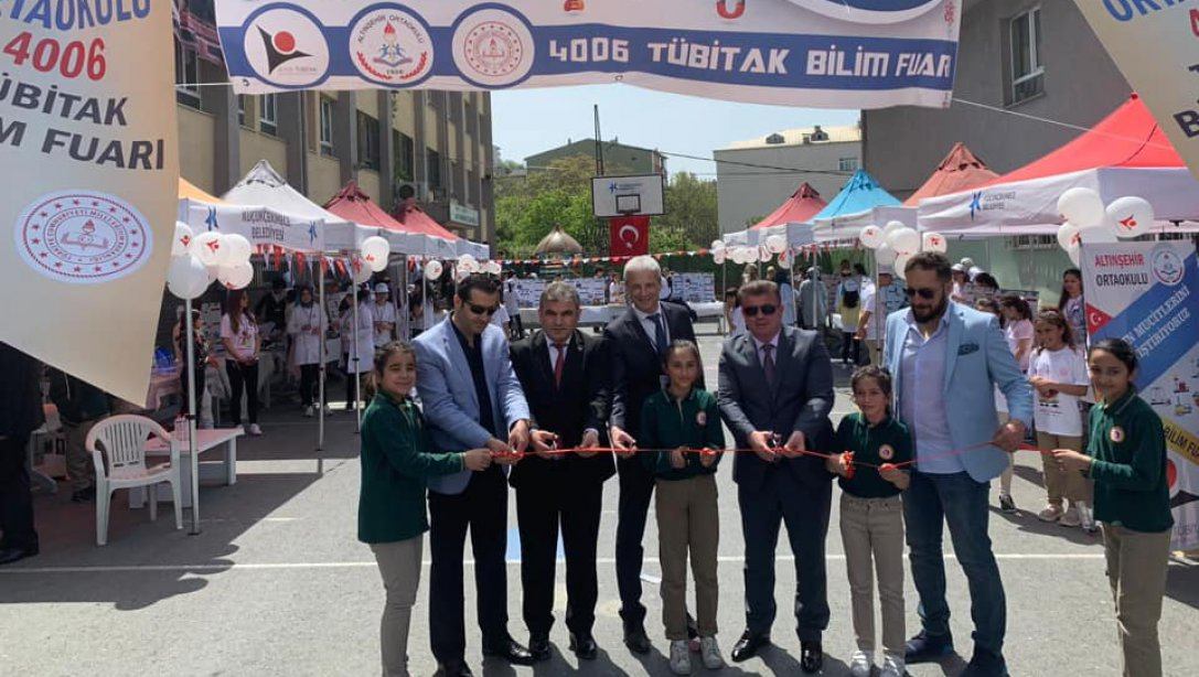 Altınşehir Ortaokulu TÜBITAK 4006 Bilim Fuarı 