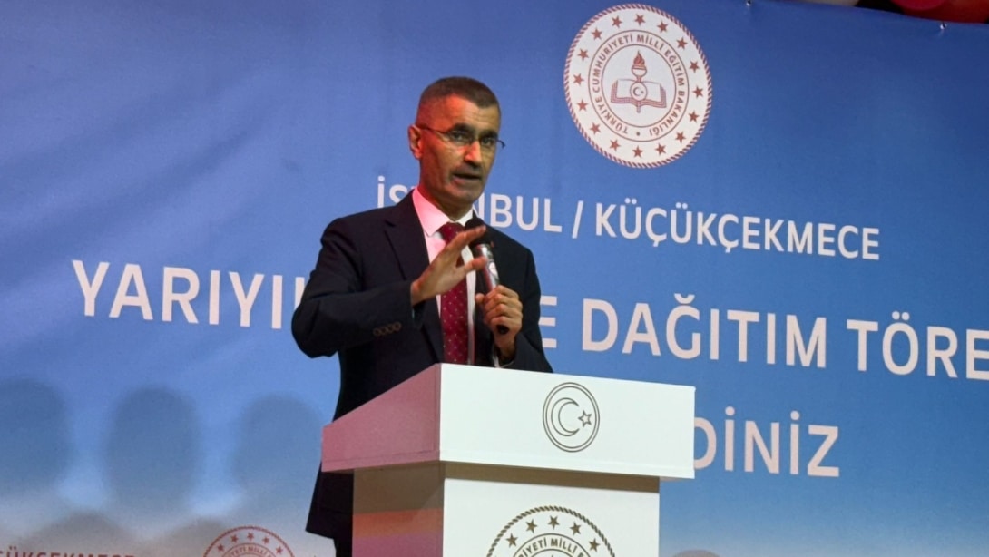 YARIYIL KARNE DAĞITIM TÖRENİ HALKALI CUMHURİYET İLKOKULUNDA DÜZENLENDİ