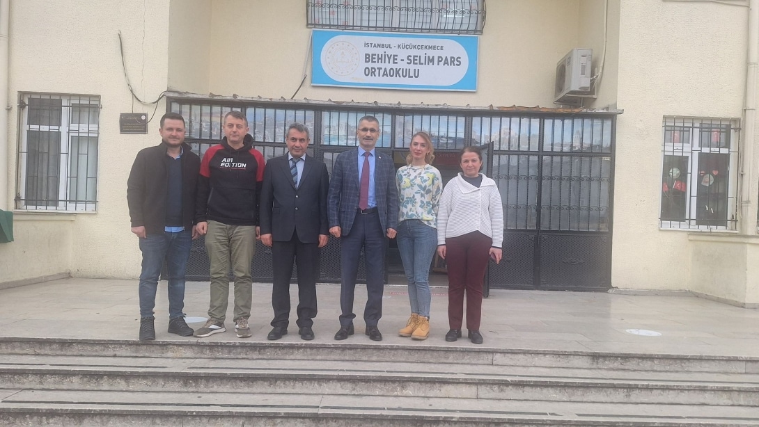 İLÇE MİLLÎ EĞİTİM MÜDÜRÜMÜZ BEHİYE SELİM PARS ORTAOKULUNU ZİYARET ETTİ